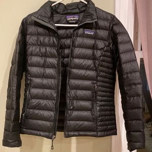 Black Patagonia Down Sweater DAMAGED